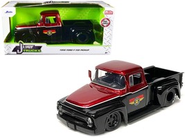 1956 Ford F-100 Pickup Truck "Mickey Thompson Performance Tires & Wheels" Black  - $1,714.85 MXN