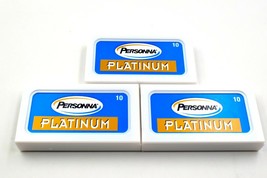 30 Personna Platinum double edge razor blades - $7.99