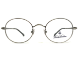 Brooks Brothers Eyeglasses Frames BB1025 1561 Gray Round Wire Rim 48-20-140 - £59.80 GBP