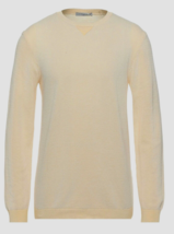 Circolo 1901 Italy Design Sweater Yellow Cotton Men&#39;s Shirt Size 3XL - £73.12 GBP