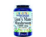 1000mg Lion&#39;s Mane Mushroom 180 Capsules Hericium Erinaceus Immune Suppo... - £14.19 GBP