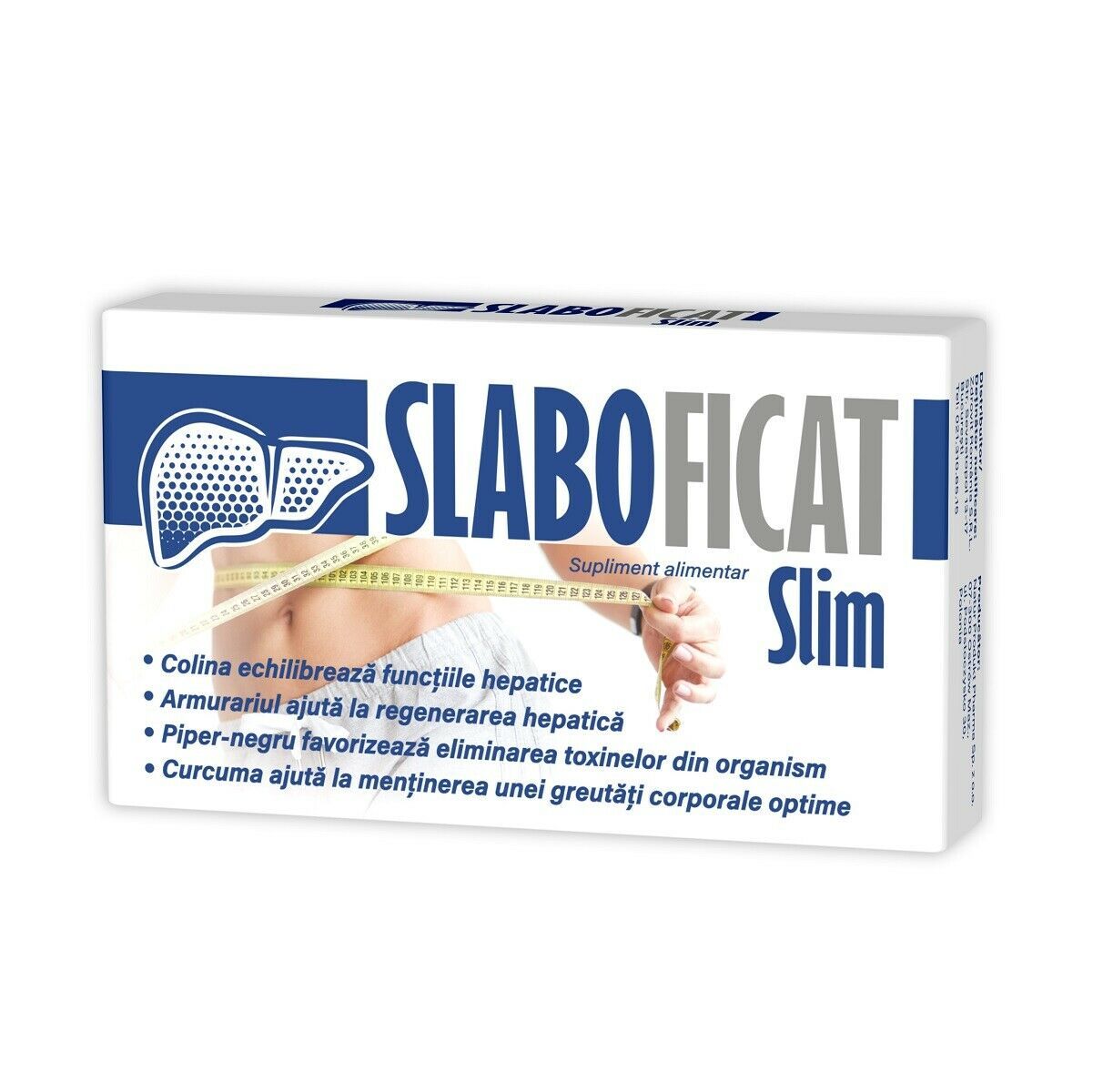 SlaboFicat Slim 30 Capsule - Black Pepper Detox & Turmeric Choline