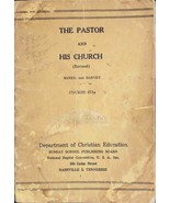 The Pastor and His Church by Jesse Jai McNeil &amp; Harvey / 1952 Booklet - $150.21 MXN