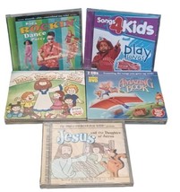 Lot Of 5 Childrens Music &amp; Bible Stories Cd And CD/DVD Combos New Sealed - £23.31 GBP