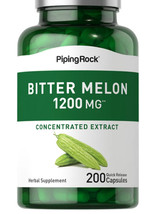 Bitter Melon Extract Blood Sugar Supplement 1200mg 200 Capsule - £13.36 GBP