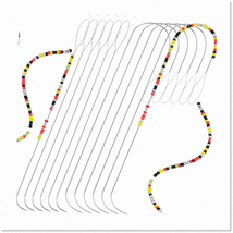 12-Piece Premium Beading Needle Set with Curved and Straight Handle - 5.... - $32.66