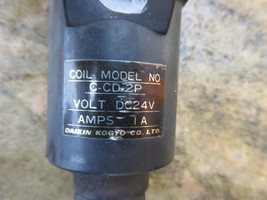 DAIKIN SOLENOID VALVE COIL DC24 C-CD-2P - $1,249.89 MXN