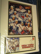 2002-2003 NHL New York Rangers Big Team Picture With Postmarked Envelope - £18.24 GBP
