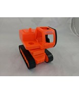 Fisher Price Trio Construction Vehicle 4.25 Inch Orange 2001 - $6.95