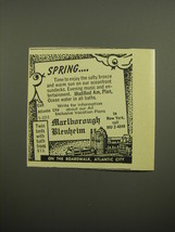 1960 Marlborough-Blenheim Resort Advertisement - Spring - £11.74 GBP