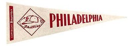 Vintage Philadelphia Phillies 14 &quot; Bazooka Banderole - £68.65 GBP