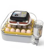 20 Egg Incubator for Hatching Egg Candler Automatic Egg Turning Humidity... - $2,615.19 MXN