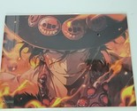 Fire Fist Ace One Piece HZ2-028 Double-sided Art Size A4 8&quot; x 11&quot; Waifu ... - $39.59