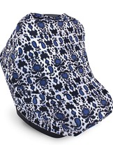 Yoga Sprout Baby Girl Multi-use Car Seat Canopy, Blue Ikat, One Size - £7.44 GBP