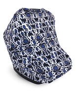Yoga Sprout Baby Girl Multi-use Car Seat Canopy, Blue Ikat, One Size - £7.49 GBP