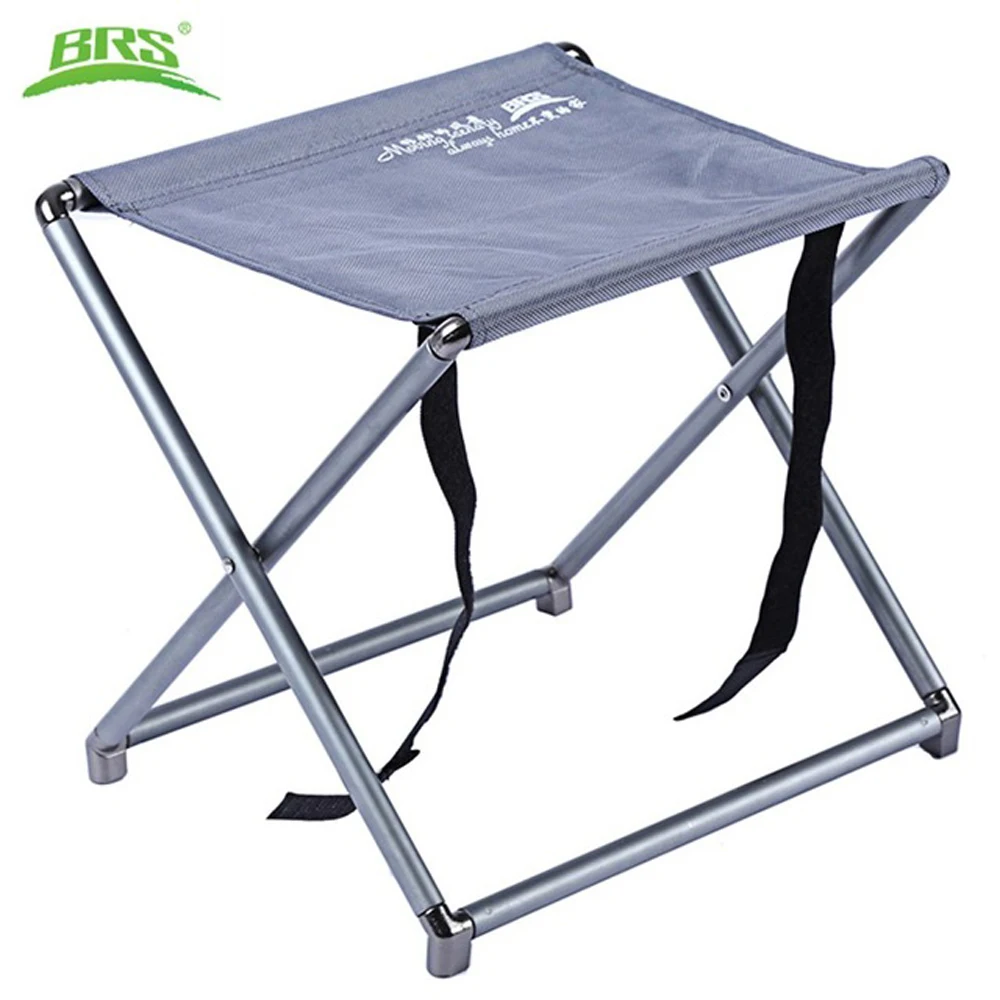 BRS Lightweight Outdoor Aluminum Alloy Folding Camping Chairs Hiking Picnic - £26.90 GBP