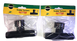 Lot Of 2-Miracle-Gro EZ-Connect Feeder 3/8 in. For Soaker System-NEW-SHIP24 - £14.64 GBP