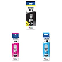 EPSON 502 EcoTank Ink Ultra-high Capacity Bottle Cyan Works with ET-2750... - $21.79+