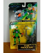 1995 Batman Forever The Riddler w/ trapping brain drain helmet action fi... - $20.00