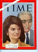 Vintage Time Magazine, Jackie&#39;s Marriage, October 25, 1968 - Jackie Kennedy - £10.94 GBP