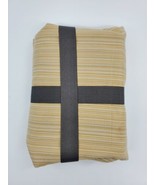 Threshold Brown Beige Pinstripes Sham Standard (20&quot; x 26&quot;) 100% Cotton New - $242.67 MXN