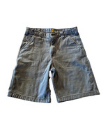Carhartt Canvas Shorts Men’s 34 Gray Relaxed Fit Workwear Travel Outdoor - $33.85 CAD