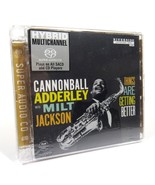 Cannonball Adderly with Milt Jackson Things Are Getting Better [SACD] Ne... - £39.16 GBP