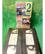 Learn Country Line Dancin&#39; Vol. 1 &amp; 2 VHS Set 1992 - $8.59