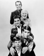 My Three Sons Fred MacMurray William Frawley pose with the boys 8x10 inch photo - £7.40 GBP