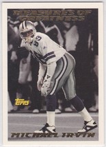 G) 1994 Topps Football Trading Card - Michael Irvin #318 - Measures of Greatness - £1.57 GBP