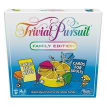 Trivial Pursuit Family Edition Board Game Hasbro - $24.30