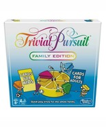 Trivial Pursuit Family Edition Board Game Hasbro - $24.30