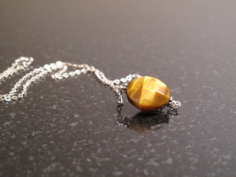 Silver Tiger&#39;s Eye Necklace - $28.00
