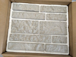 AirStone Primary Wall Tiles Stone Spring Creek Gray Cement Real Concrete... - $54.49