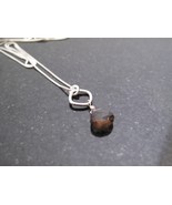 Silver Smokey Quartz Necklace - $35.00