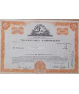 Trans-Beacon Corp Stock Certificate -1969 - Old Vintage Rare Scripophill... - $49.95