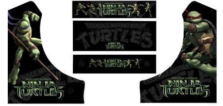 TEENAGE mutan ninja TURTLES TMNT retro Cabinet Retro Artwork vinyl Barto... - $51.30+