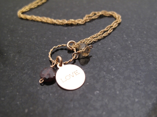 Primary image for Gold Love Berries Necklace