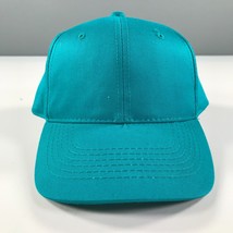 Blaugrün Blau Snapback Kappe Jungen Jugend Größe Gebogen Krempe Verstellbar - $9.48