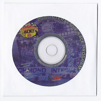 2002 Monte Carlo 400 Interactive CD Program - $10.08