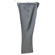 Authentic VTG 70s Sky City Bell Bottom Pants 32x30 B&amp;W Check Disco Hippie - $63.31