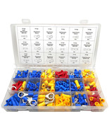 360Pc Wire Terminal Assortment Connector Auto Quick Disconnect Wiring Sp... - $13.09