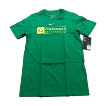 NWT New Oregon Ducks Nike Volleyball Puddles Logo Boy&#39;s Small T-Shirt - £10.22 GBP