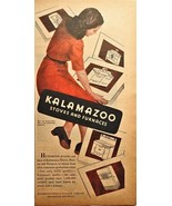 1944 KALAMAZOO-Stoves and Furnaces-Heaters-Furnaces-Vintage Print Ad-WWII - $17.36 CAD