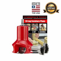 Lumberjack Tools 1-1/2&quot; Home Beginner&#39;s Kit HSBK1 Log Furniture Tenon Cu... - £71.45 GBP