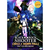 Black Rock Shooter (2012+DAWN Fall) VOL.1-20 End + Movie Anime Dvd - £18.98 GBP