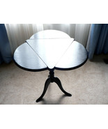 vintage drop leaf table - KING GEORGE III  Rare clover design (3 leaf) - $449.99
