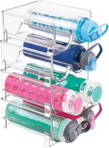 Holds Water Bottles for Storage, Perfect for Tumbler Cup - 4 Pack - Clear - £48.99 GBP
