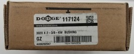 Dodge Baldor 117124 Taper Lock Bushing 3020 X 2-3/8 KW 2-3/8 Inches - £18.84 GBP
