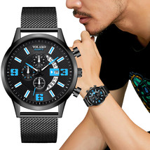 &quot;YOLAKO&quot; Fashion Big Digital Calendar Men&#39;s Watch - £13.76 GBP